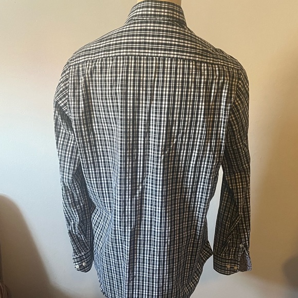 TAILORED Plaid Button Down Shirt X Size : XLT - Picture 2 of 3